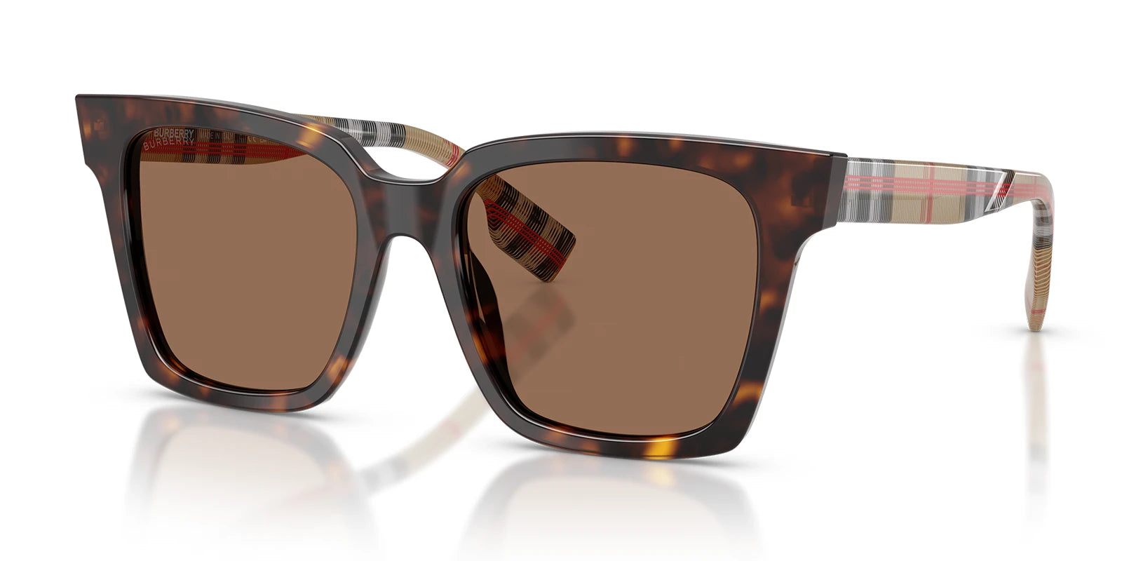 Burberry BE4335-Havana With Brown Lenses