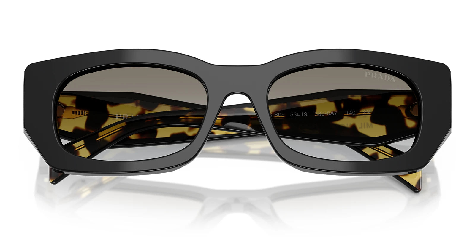 PRADA PRB05S-Black With Grey Gradient