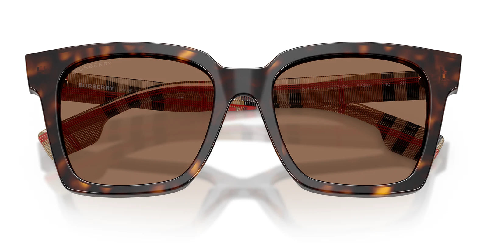 Burberry BE4335-Havana With Brown Lenses