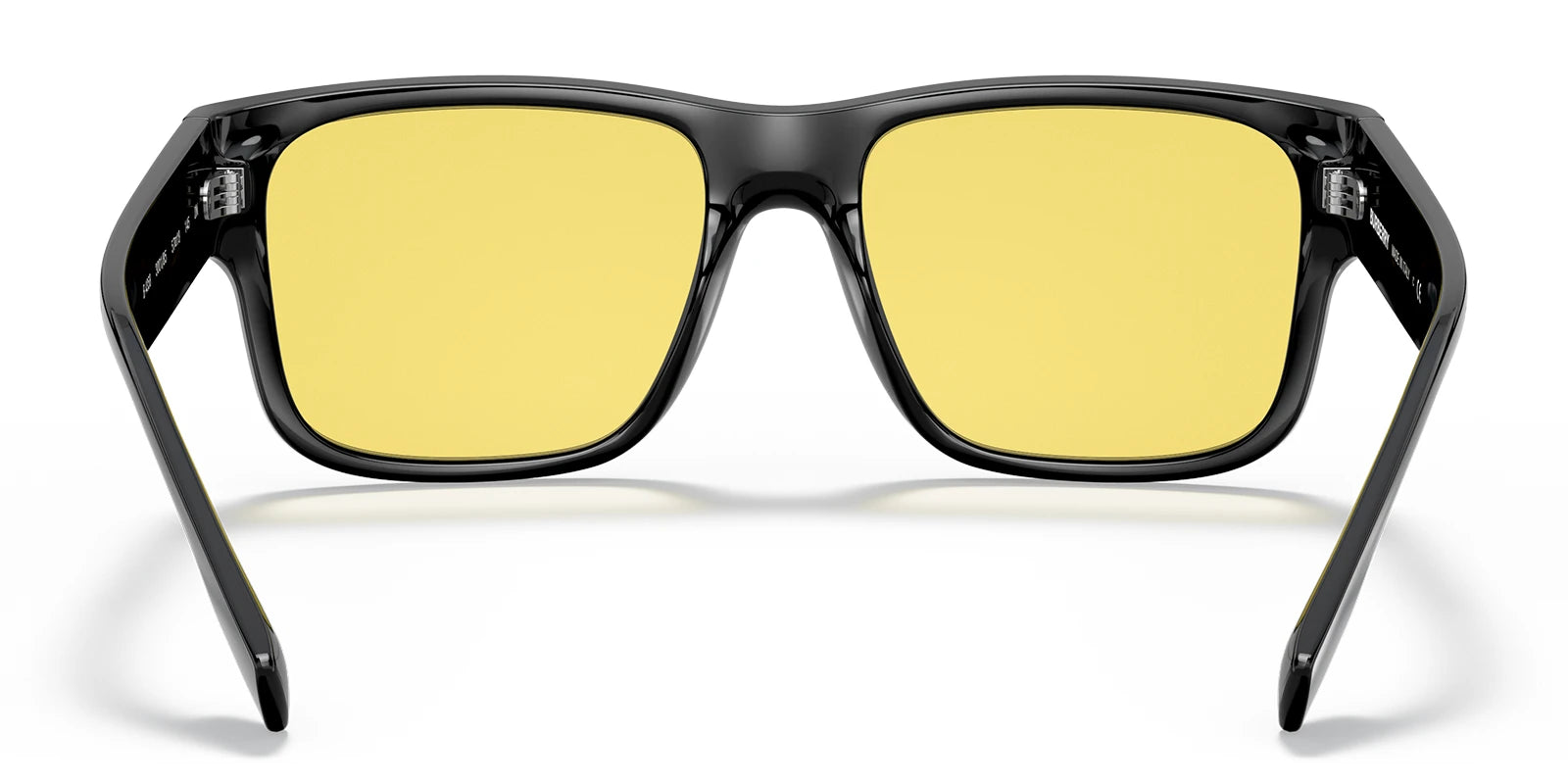 Burberry BE4358-Black With Yellow Lenses