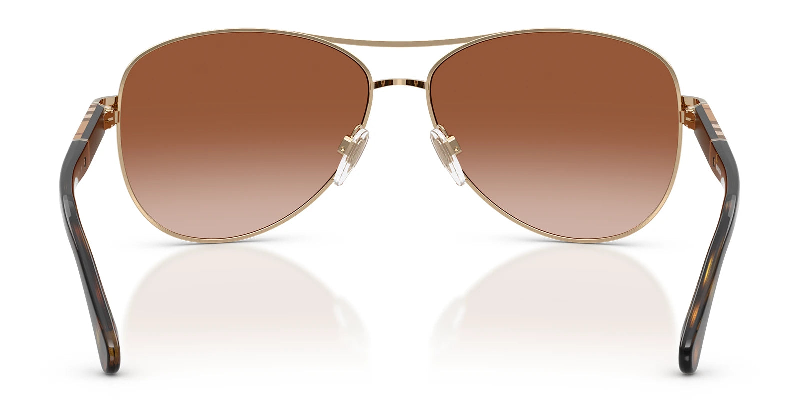 Burberry BE3080-Light Gold / Gradient Brown