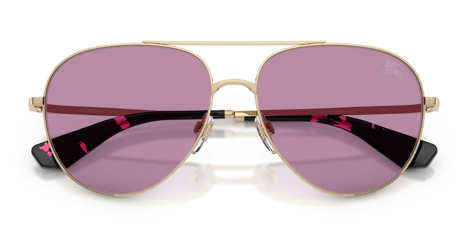 Burberry BE3172-Pale Gold / Violet