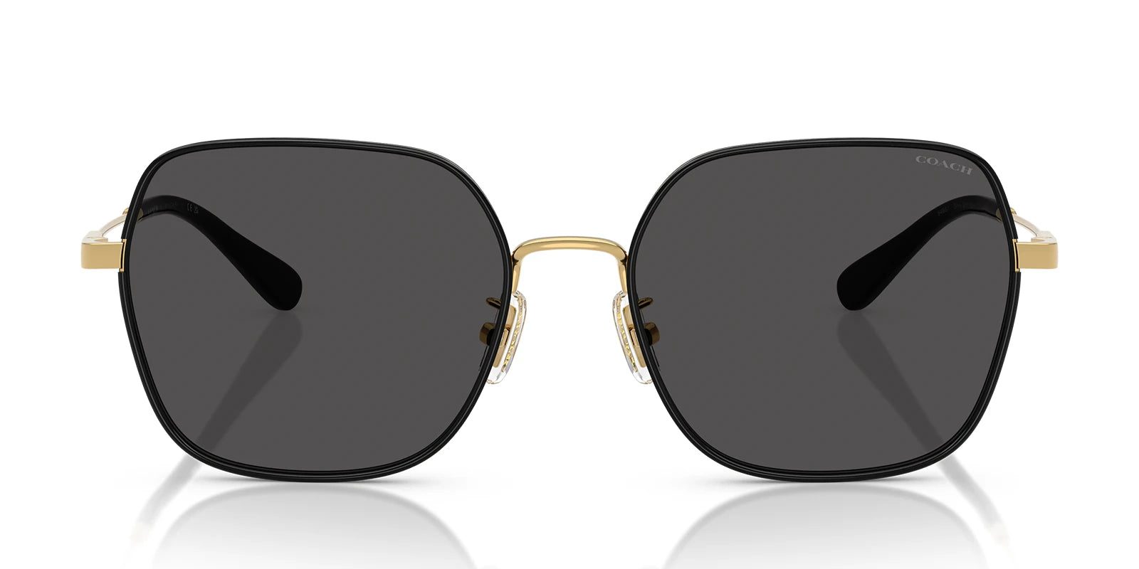 COACH HC7180-Gold With Grey Lenses