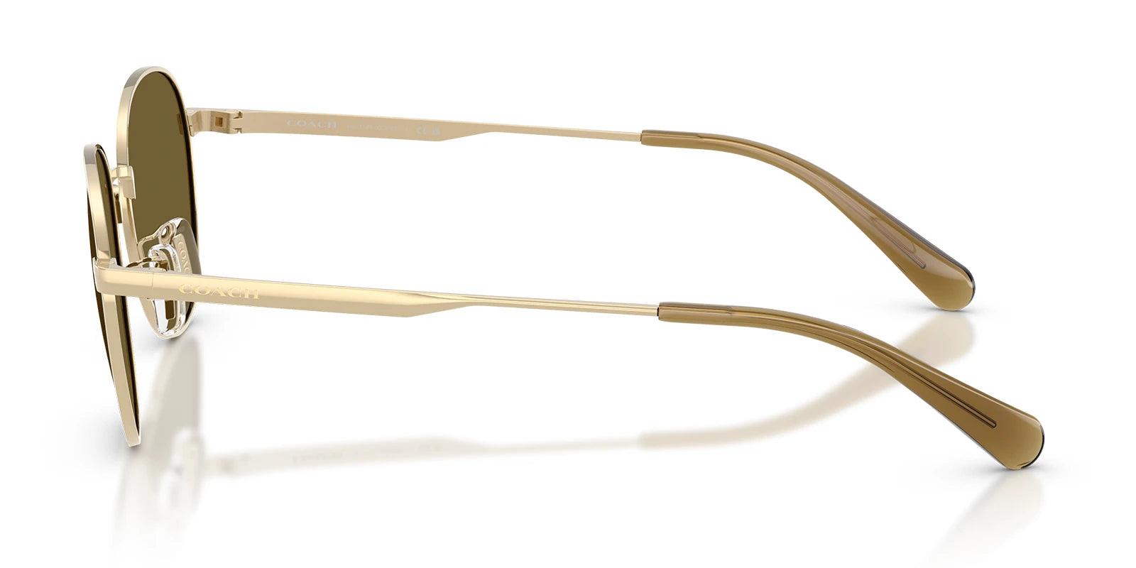 COACH HC7191-Gold With Green Lenses