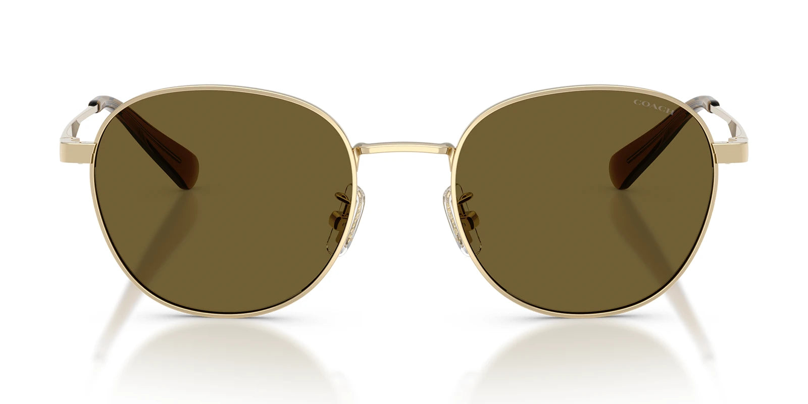 COACH HC7191-Gold With Green Lenses