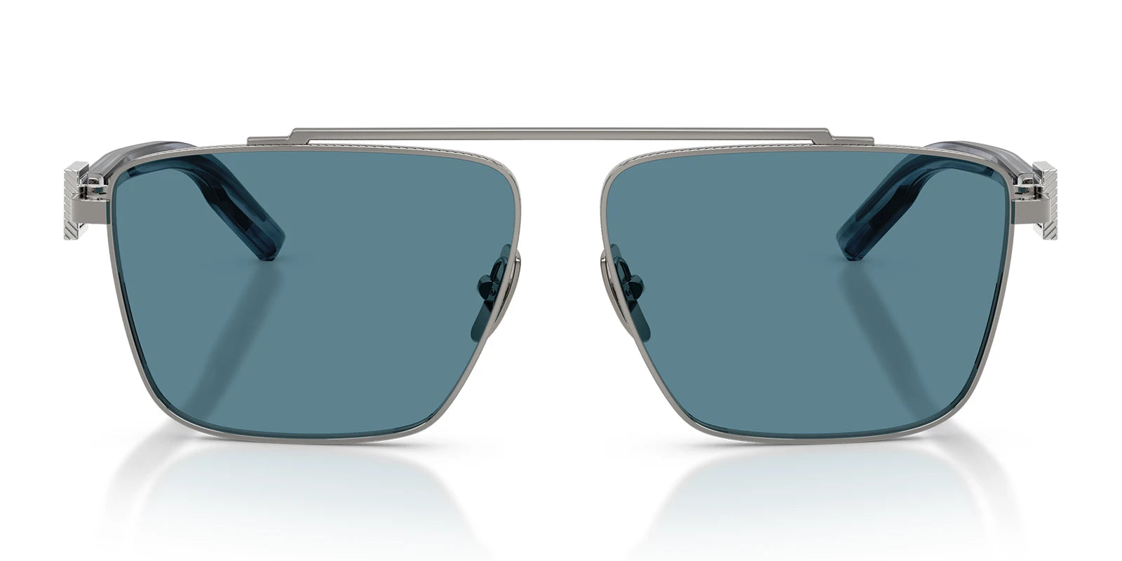 Dolce & Gabbana DG2336-Gunmetal With Blue Lenses