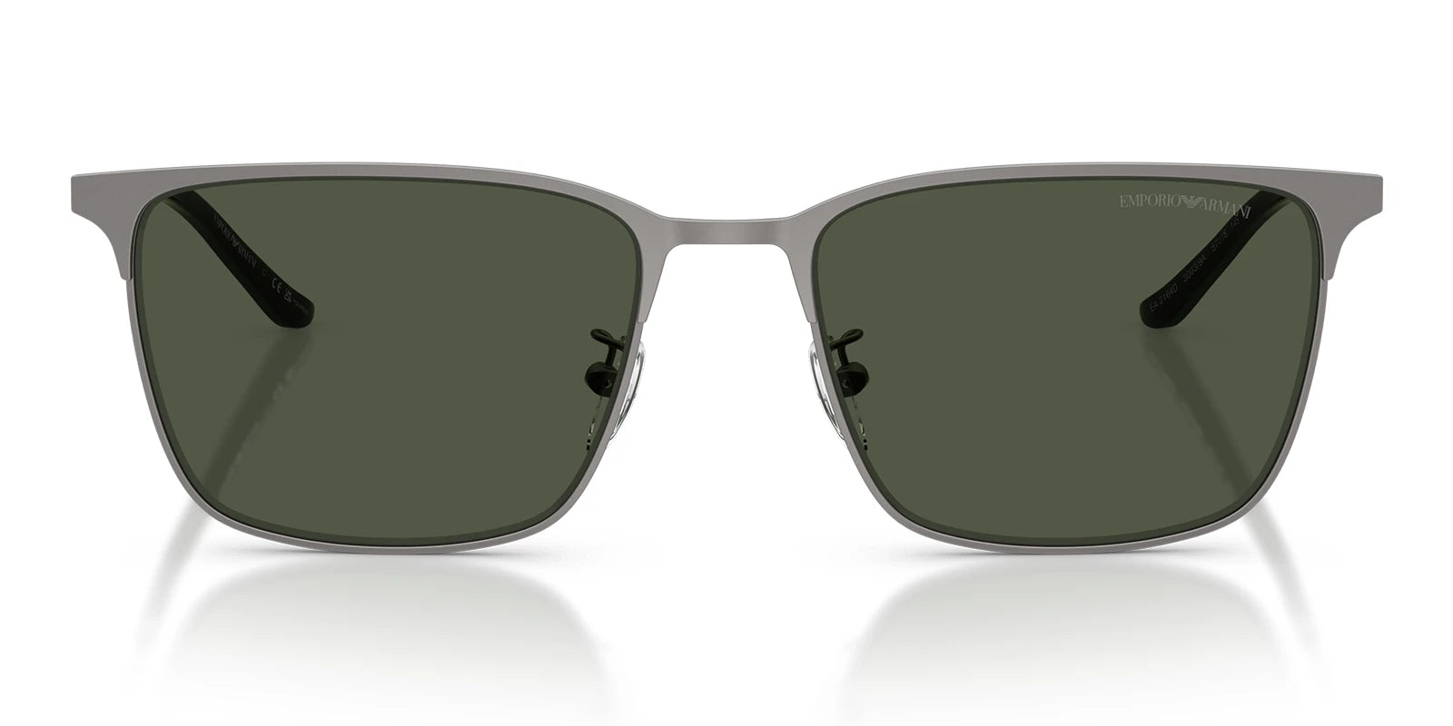 Emporio Armani EA2164-Matte Gunmetal / Green Polarized