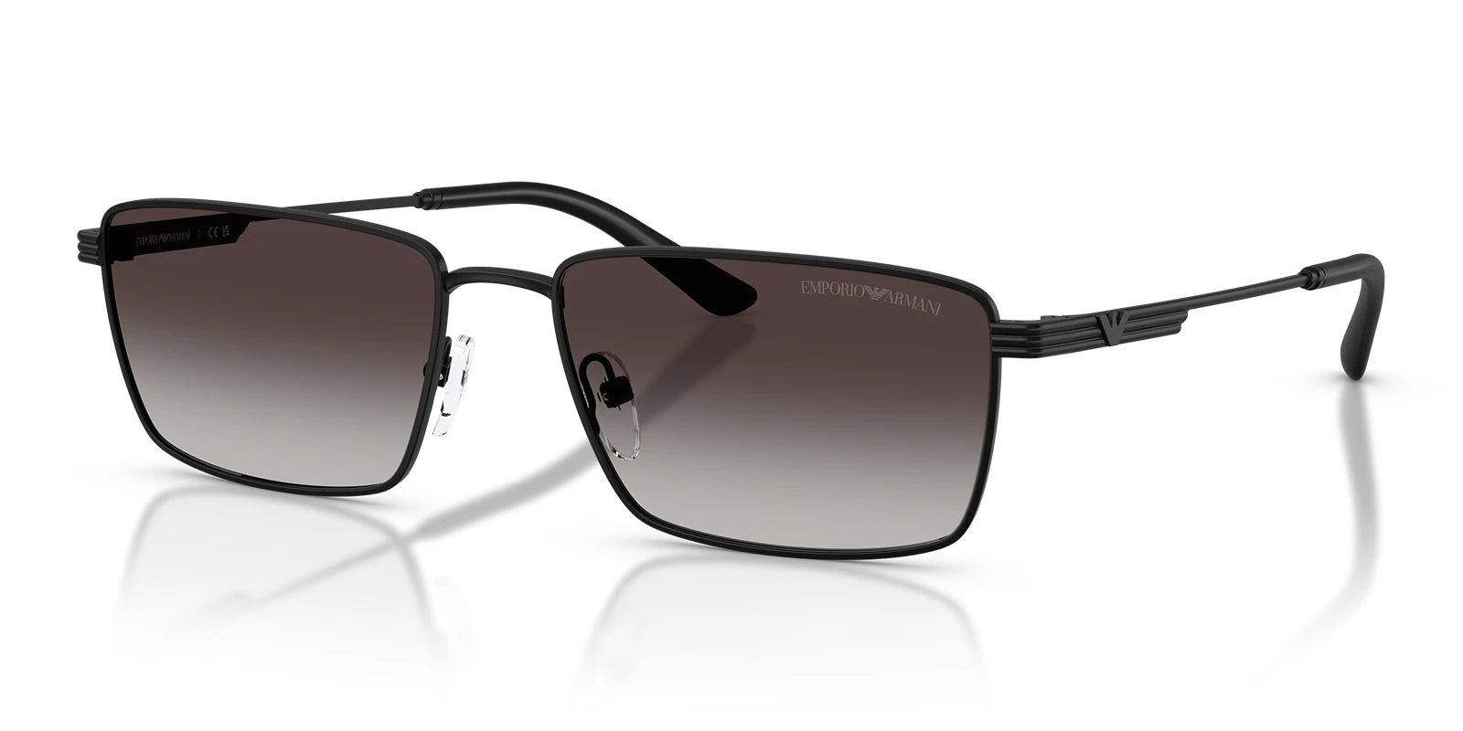 Emporio Armani EA2169-Matte Black / Grey Gradient