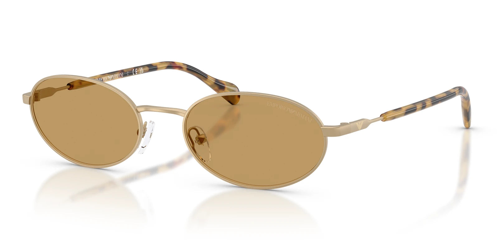 Emporio Armani EA2175-Gold With Brown Lenses