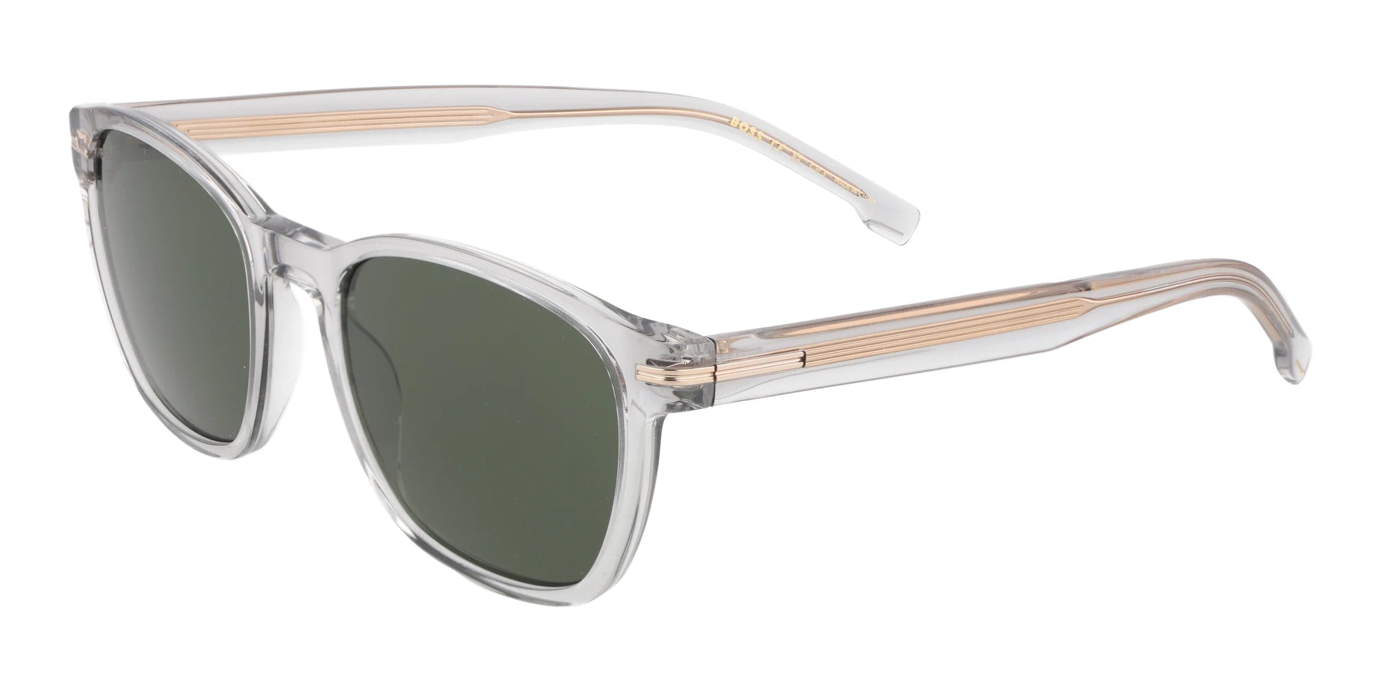 Hugo BOSS 1505-Grey with Green Lenses