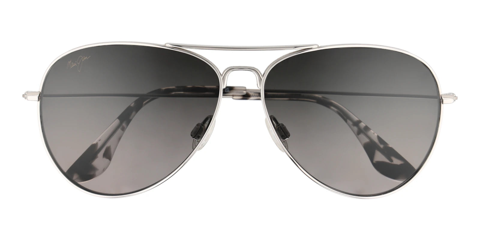 Maui Jim MJ264 MAVERICKS-Silver / Grey gradient