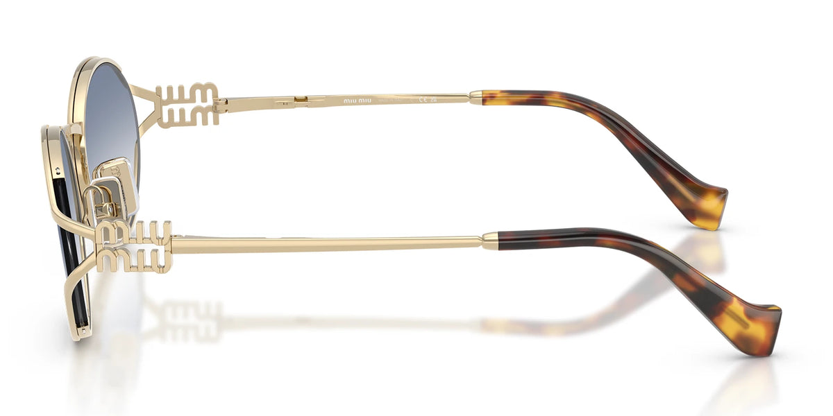 Miu Miu MU52Y-Arista Gold / Light Blue