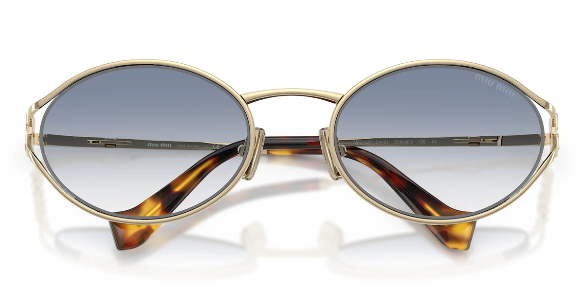Miu Miu MU52Y-Arista Gold / Light Blue