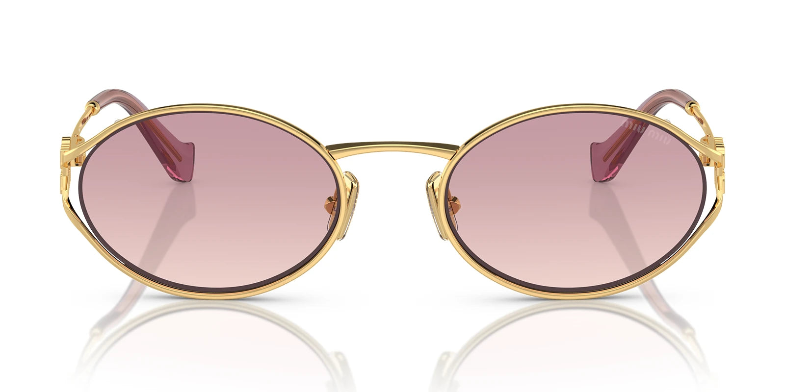 Miu Miu MU52Y-Pale Gold / Violet