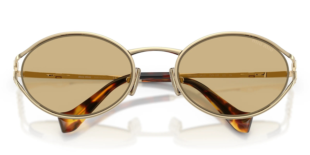 Miu Miu MU52Y-Pale Gold / Yellow