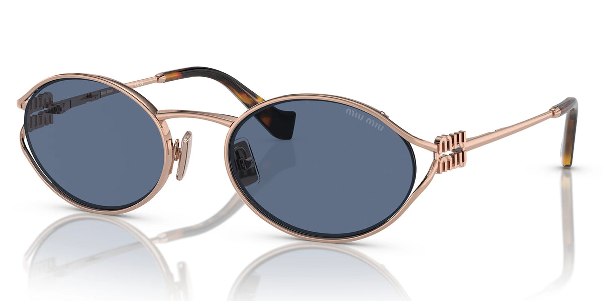 Miu Miu MU52Y-Rose Gold / Blue