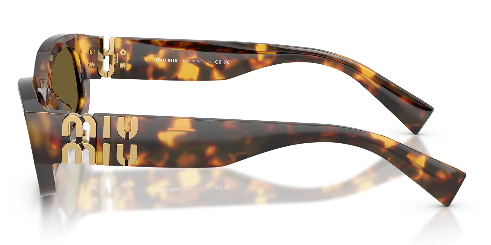 Miu Miu MUB04-Tortoise With Brown Lenses