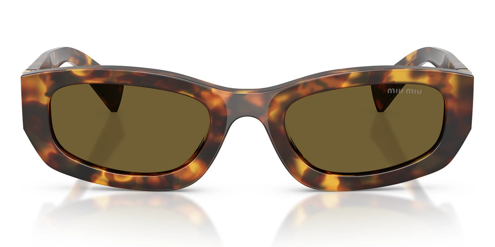 Miu Miu MUB04-Tortoise With Brown Lenses