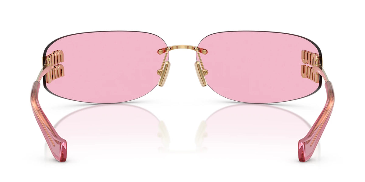 Miu Miu MU A51S-Pale Gold / Light Pink
