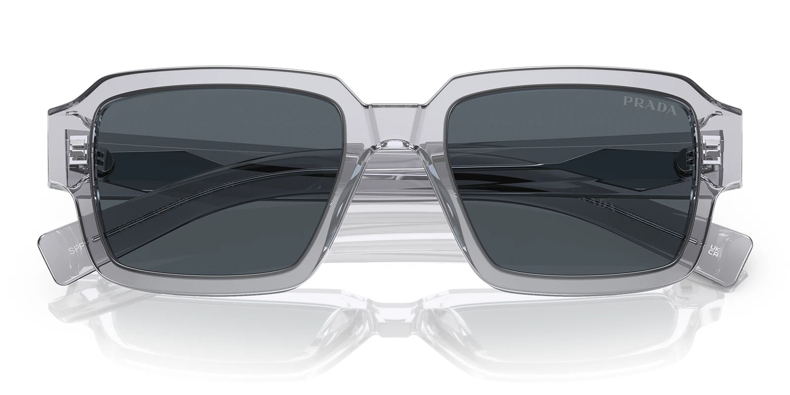 PRADA PR02ZS-Transparent Grey / Light Grey