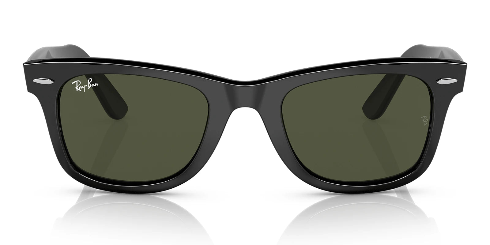 RayBan RB2140-Black With Green Lenses