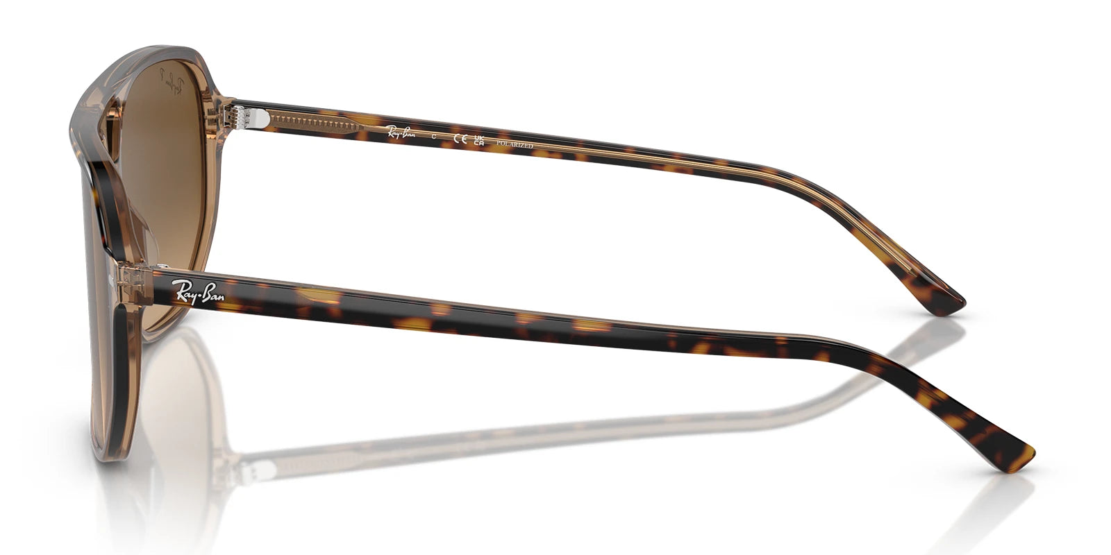 RayBan RB2205-Tortoise With Brown Lenses