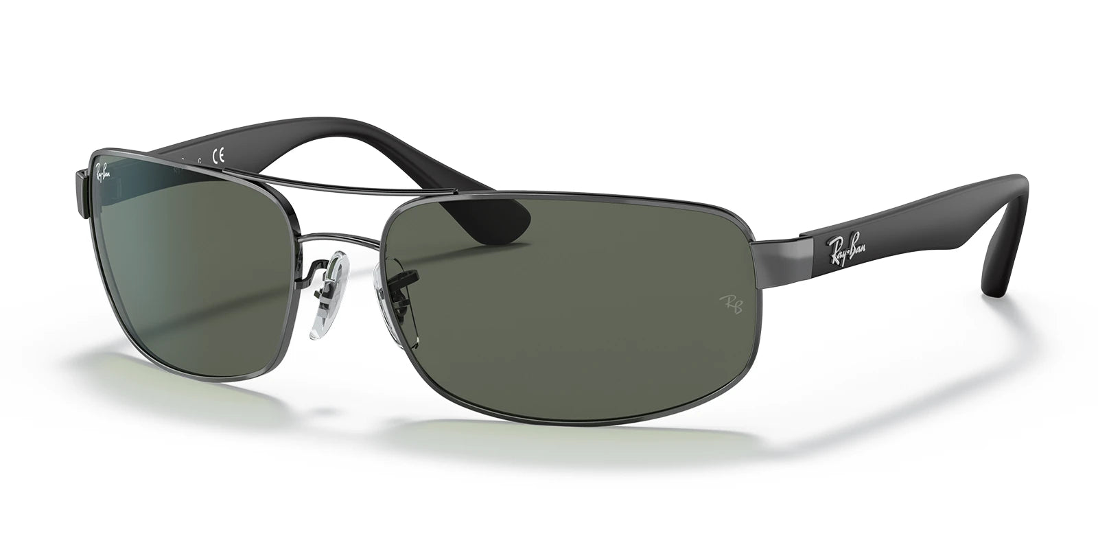 RayBan RB3445-Gunmetal / g-15 Green