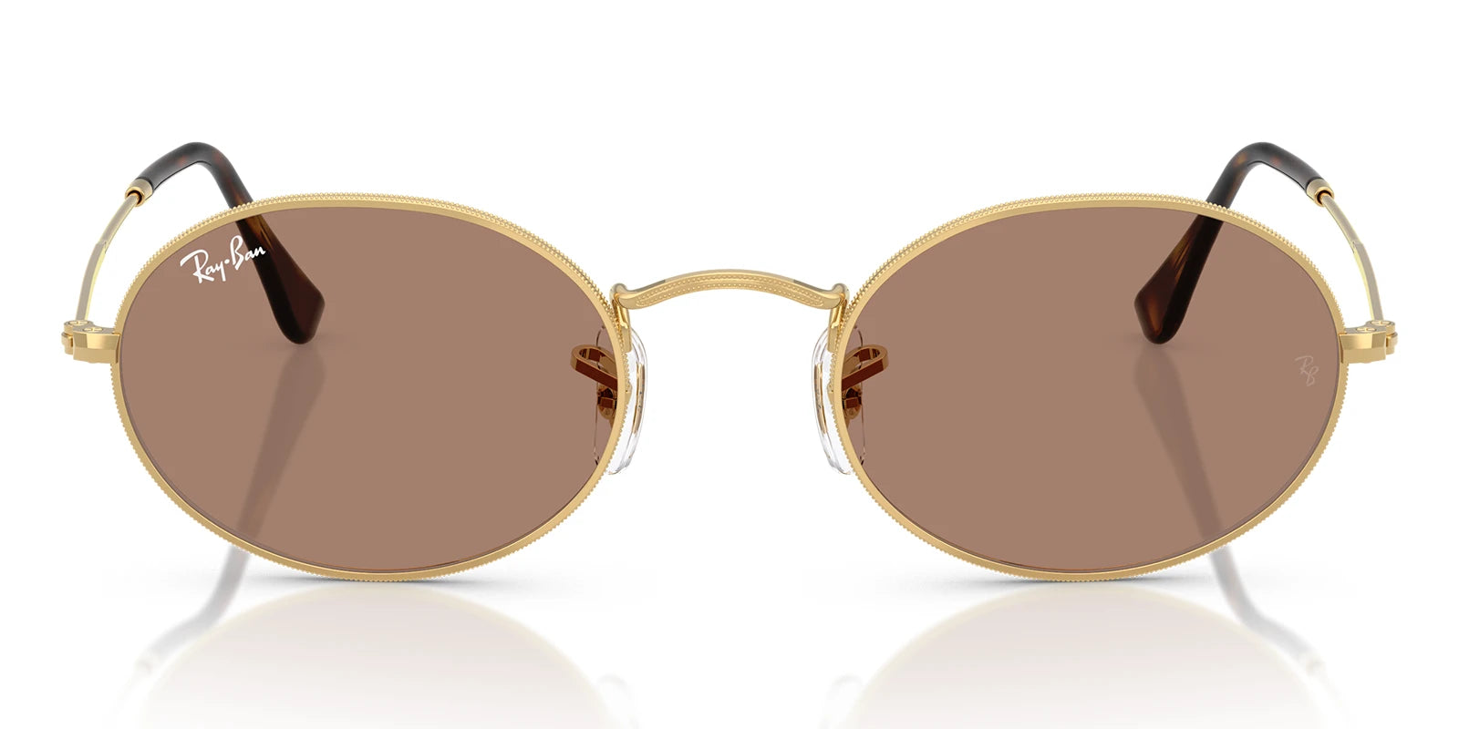 RayBan RB3547-Gold With Brown Lenses