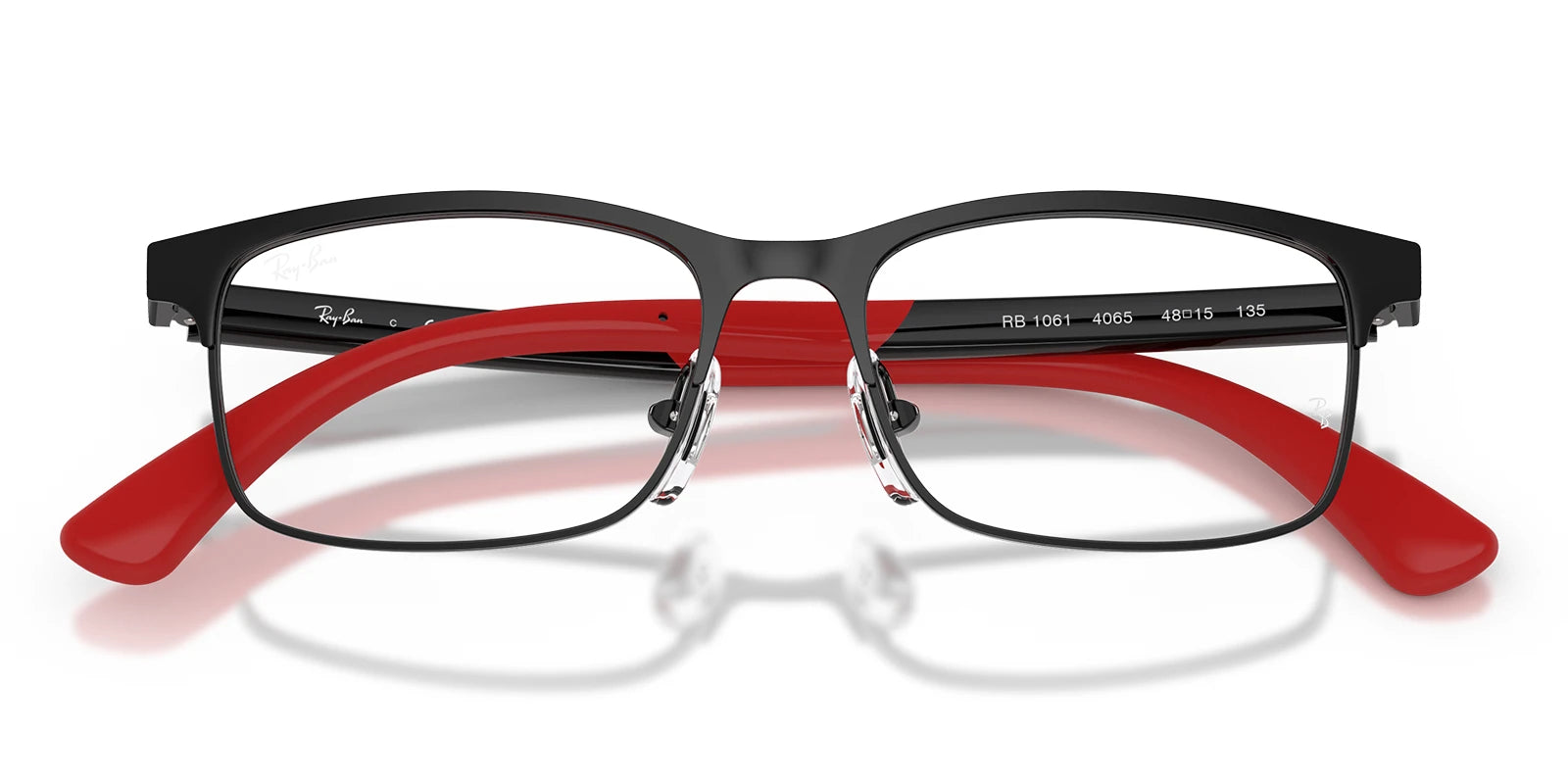 Ray Ban RB1061-Black On Red
