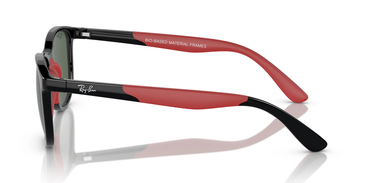 Ray Ban RB9077-Black With Green Lenses