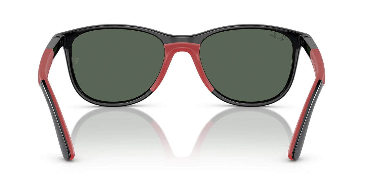 Ray Ban RB9077-Black With Green Lenses