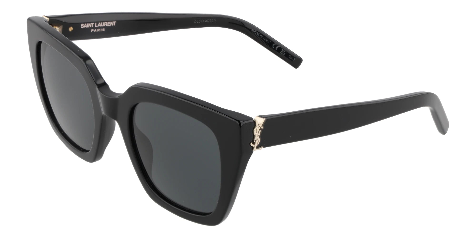 Saint Laurent SL143-Black With Grey Lenses