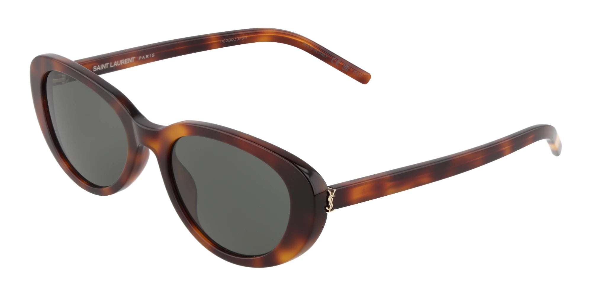 Saint Laurent SL154-Tortoise With Grey Lenses