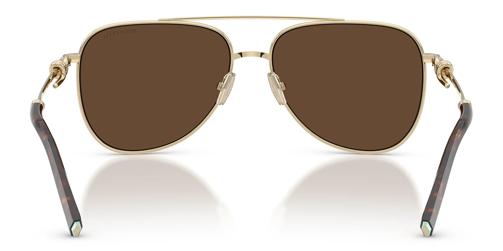 Tiffany TF3116-Gold With Brown Lenses