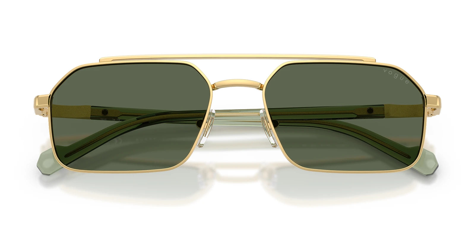 VOUGE VO4356-Gold With Green Lenses