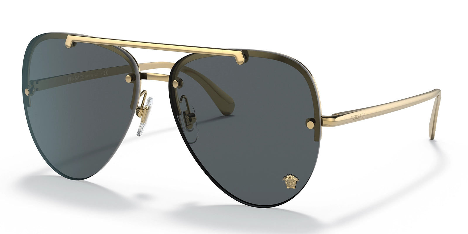 Versace VE2231-Gold With Grey Lenses