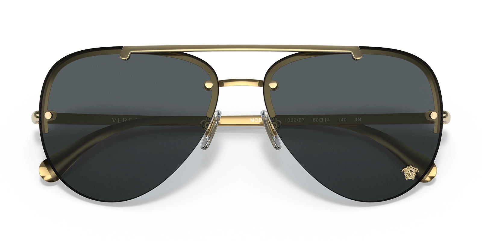 Versace VE2231-Gold With Grey Lenses