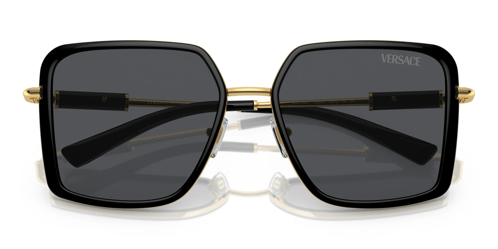 Versace VE2261-Black With Grey Lenses