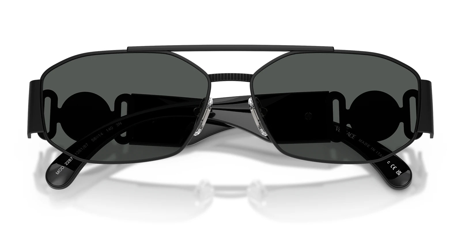 Versace VE2287-Black With Grey Lenses