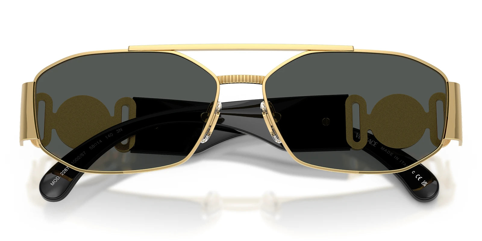 Versace VE2287-Gold With Grey Lenses