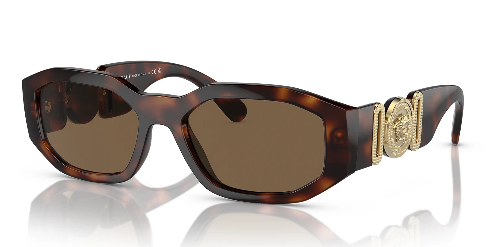 Versace VE4361-Tortoise With Brown Lenses