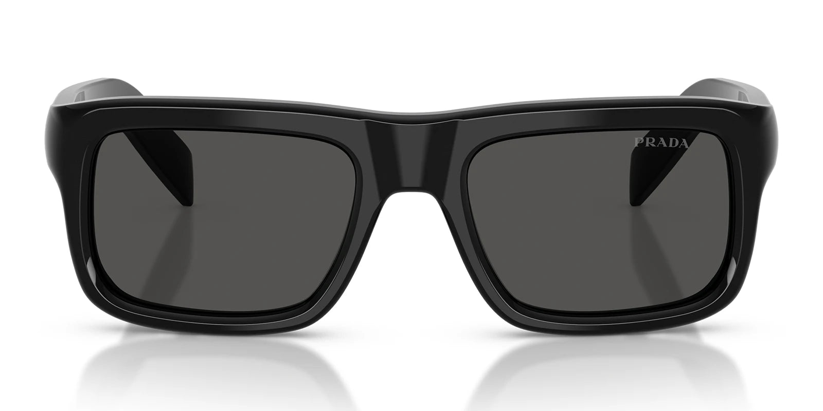 PRADA PRD11S-Black With Grey Lenses