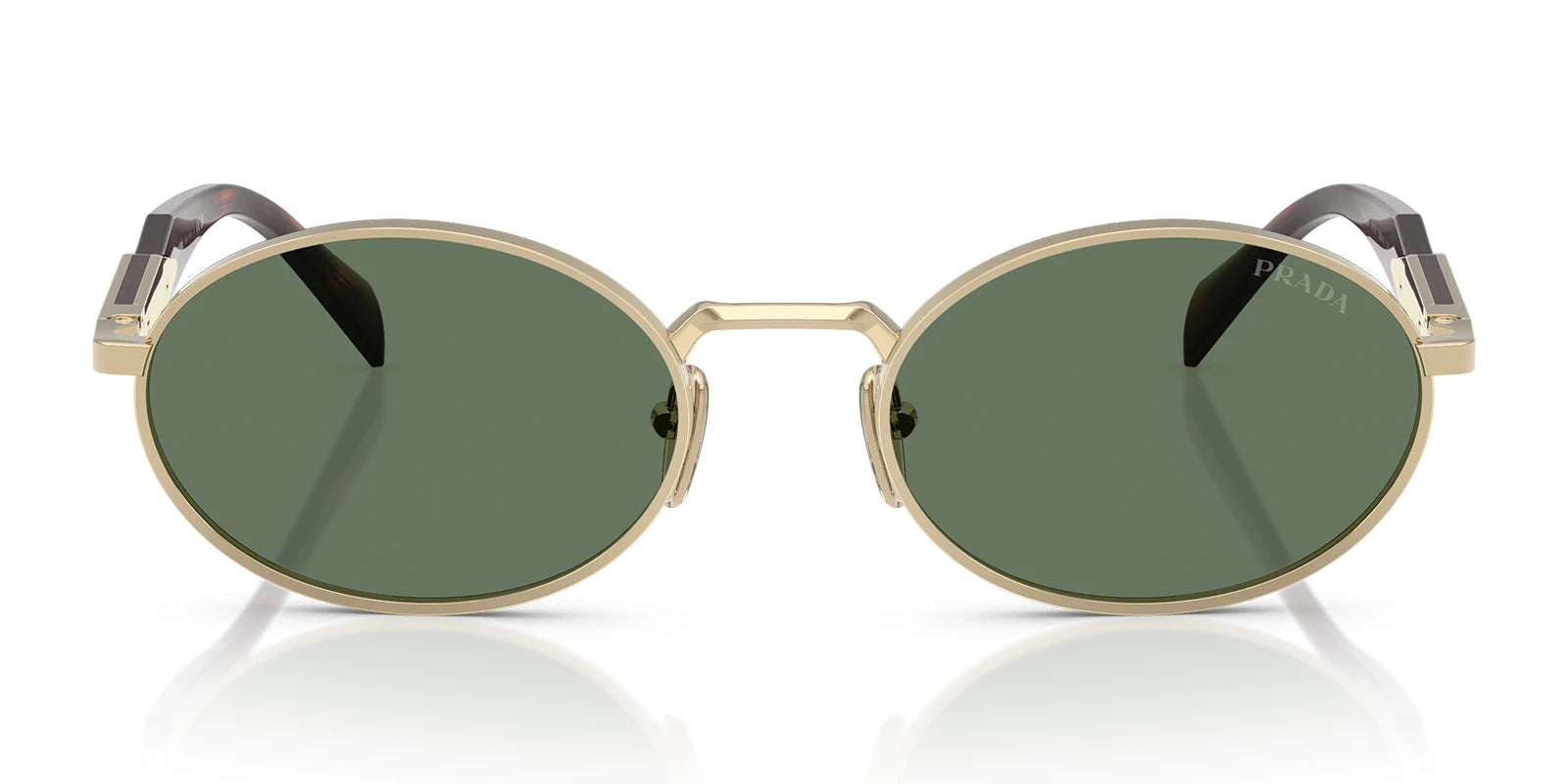PRADA PR65ZS-Gold With Green Lenses