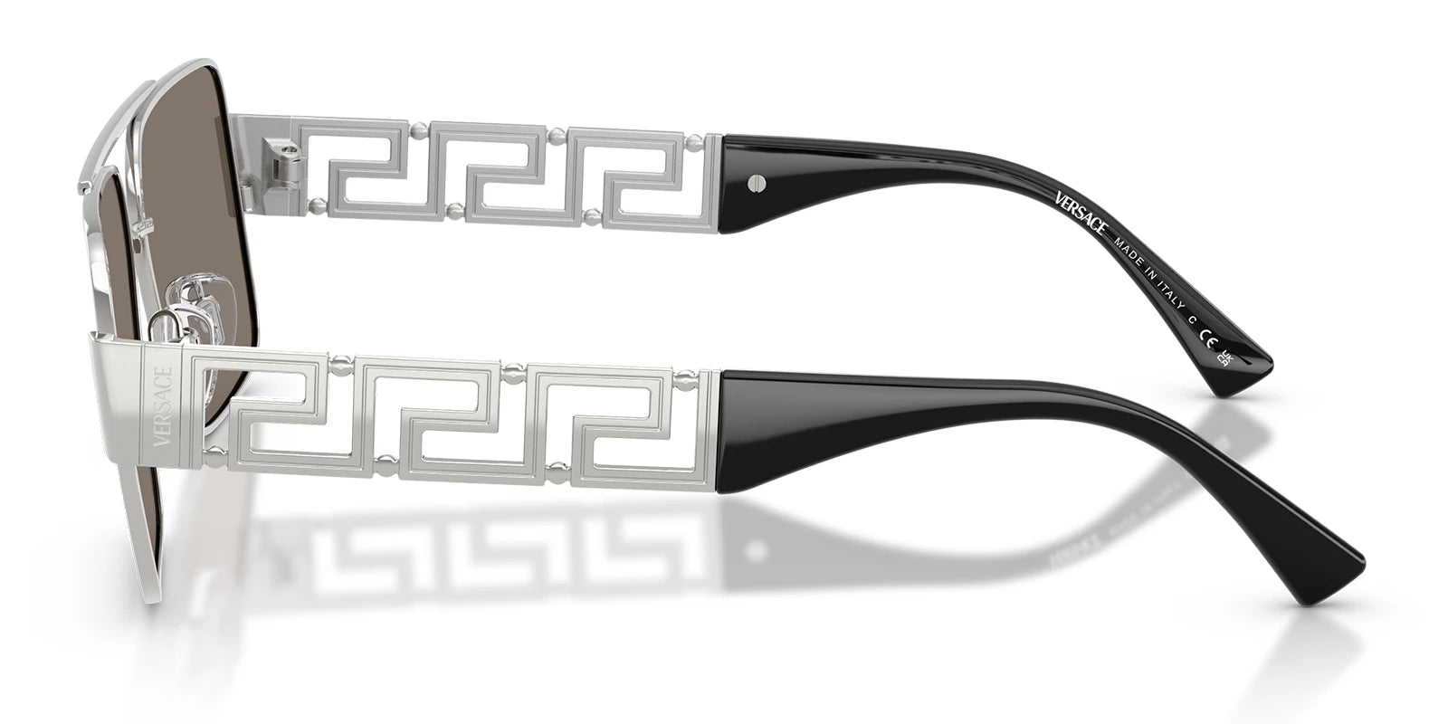 Versace VE2290-Silver With Grey Lenses