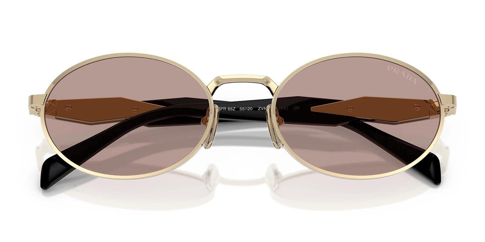 PRADA PR65ZS-Gold With Pink Lenses