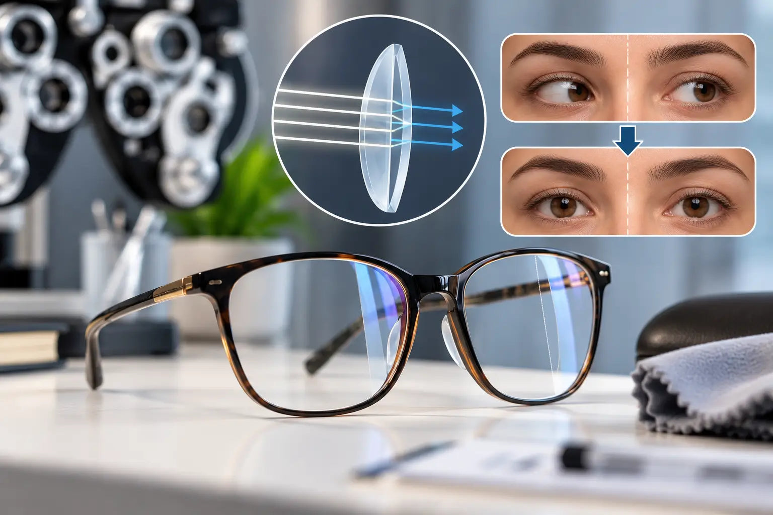 Prism in Eyeglasses