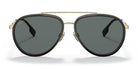 Burberry BE3125-Gold / Grey Polarized