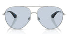 Burberry BE3172-Silver / Azure Blue Grey