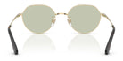 Burberry BE3173-Gold With Green Lenses
