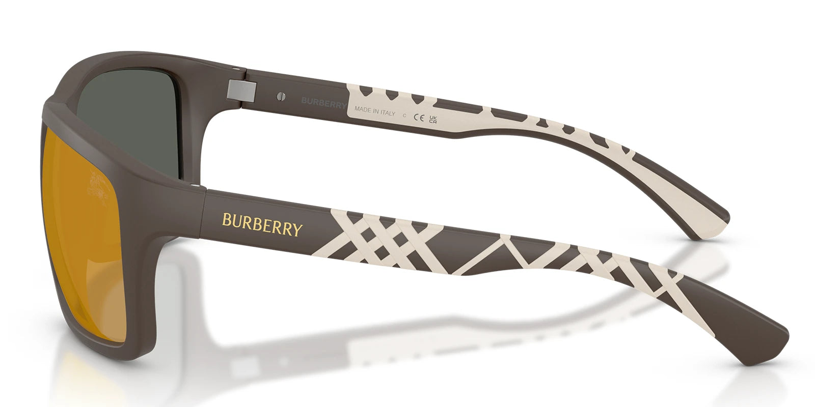 Burberry BE4483-Matte Brown / Mirror Gold